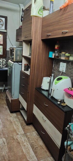 Living Room in 3 BHK Builder Floor at Dhakoli – for Sale