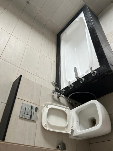 Bathroom in 3 BHK Apartment at Emaar Emerald Floors Premier, Sector 65 – for Rent