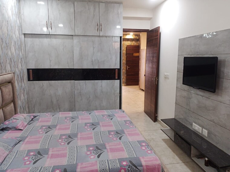Bedroom, dhakoli 3 Bedroom 1135 Sq.Ft. Apartment In Dhakoli Zirakpur 9439249