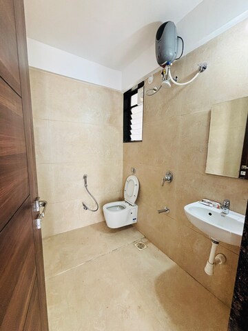 Bathroom in 3 BHK Apartment at Shaligram Sky, Ravet – for Rent