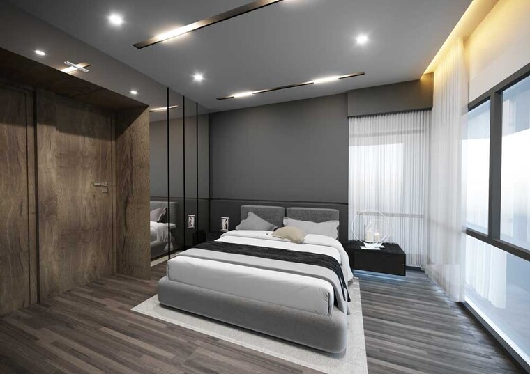 Bedroom, v-residences Commercial Office Space 1000 Sq.Ft. In Sion Mumbai 9439171