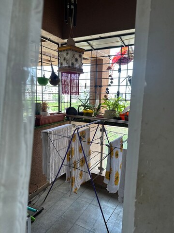 Balcony in 2 BHK Apartment at Unique group Zest County, Lohgaon – for Rent