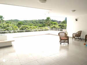 Balcony in 3 BHK Apartment at Rohan Madhuban, Bavdhan – for Rent