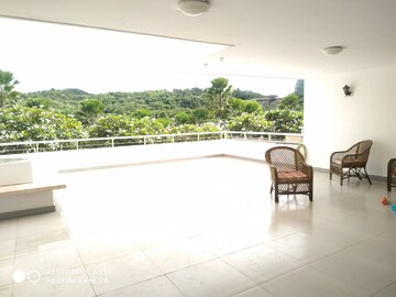 Balcony in 3 BHK Apartment at Rohan Madhuban, Bavdhan – for Rent