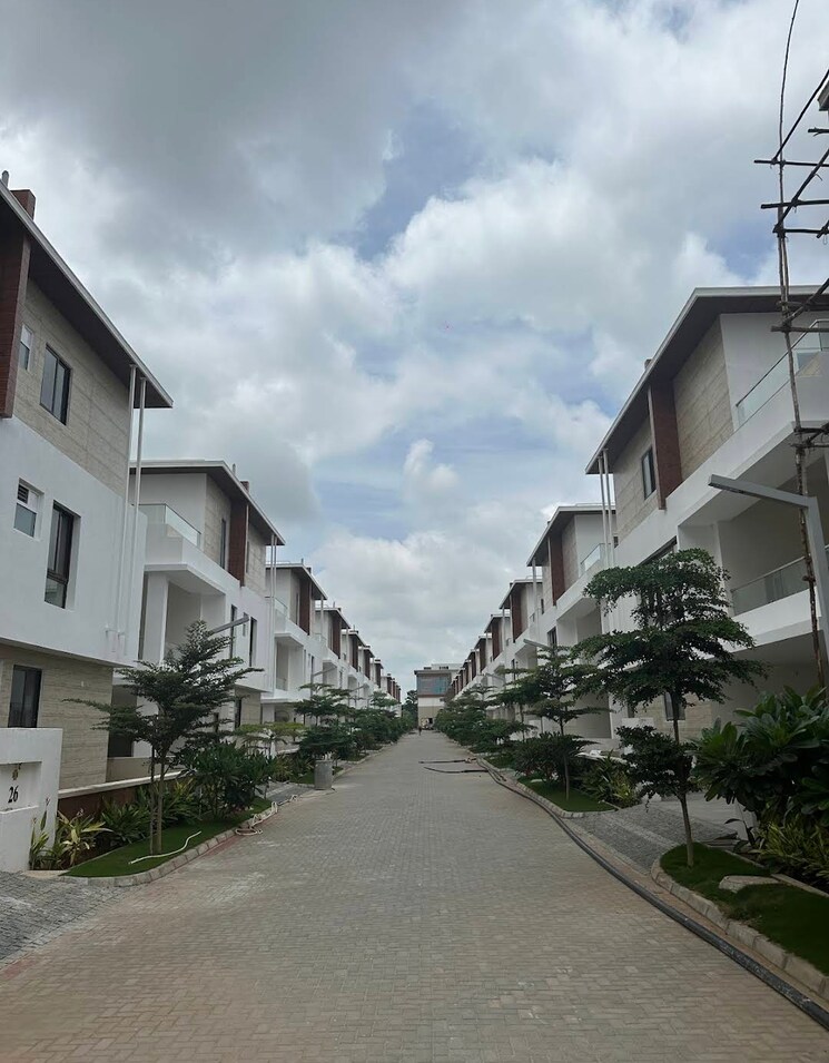 Exterior View, financial district 4 Bedroom 3803 Sq.Ft. Villa In Financial District Hyderabad 9439525