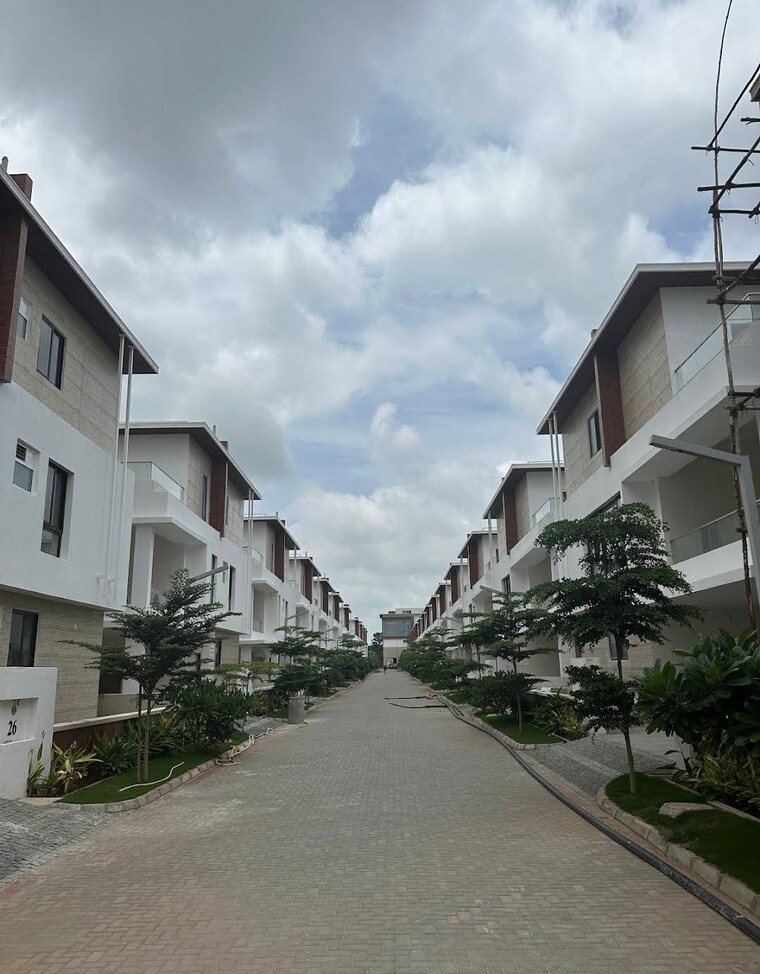Exterior View, financial district 4 Bedroom 3803 Sq.Ft. Villa In Financial District Hyderabad 9439525