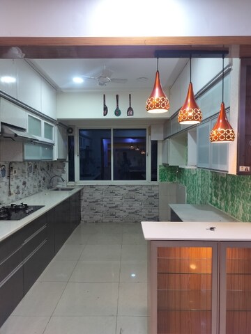 Kitchen in 2 BHK Apartment at Amanora Future Towers, Hadapsar – for Sale
