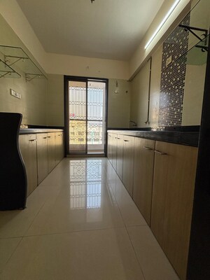 Kitchen in 2 BHK Apartment at Ambika Heights, Nerul – for Rent