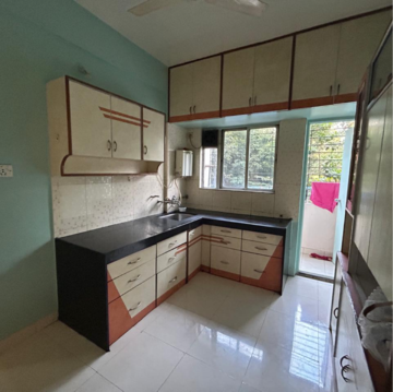 Kitchen in 2 BHK Apartment at Aranyeshwar Park, Parvati Paytha – for Rent