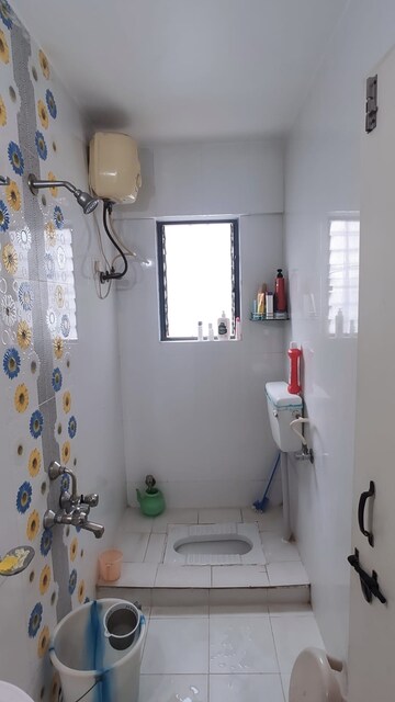 Bathroom in 2 BHK Apartment at D S Shivtej Apartment, Dhanori – for Sale