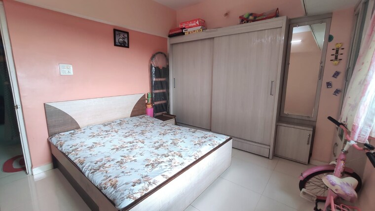 Bedroom, d-s-shivtej-apartment 2 Bedroom 700 Sq.Ft. Apartment In Dhanori Pune 9439927