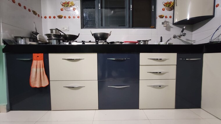 Kitchen, d-s-shivtej-apartment 2 Bedroom 700 Sq.Ft. Apartment In Dhanori Pune 9439927