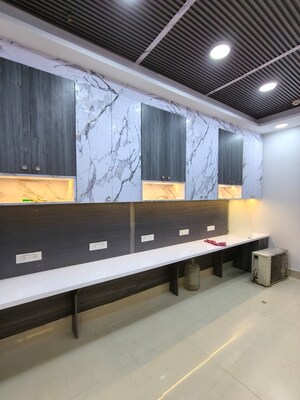 Kitchen in  Office Space at Bbd Bagh – for Rent