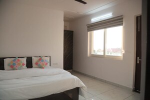 Bedroom in 2 BHK Builder Floor at Misty Hillocks, Salan Gaon – for Rent