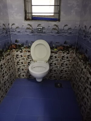 Bathroom in 3 BHK Apartment at Royal Palms, Goregaon East – for Rent