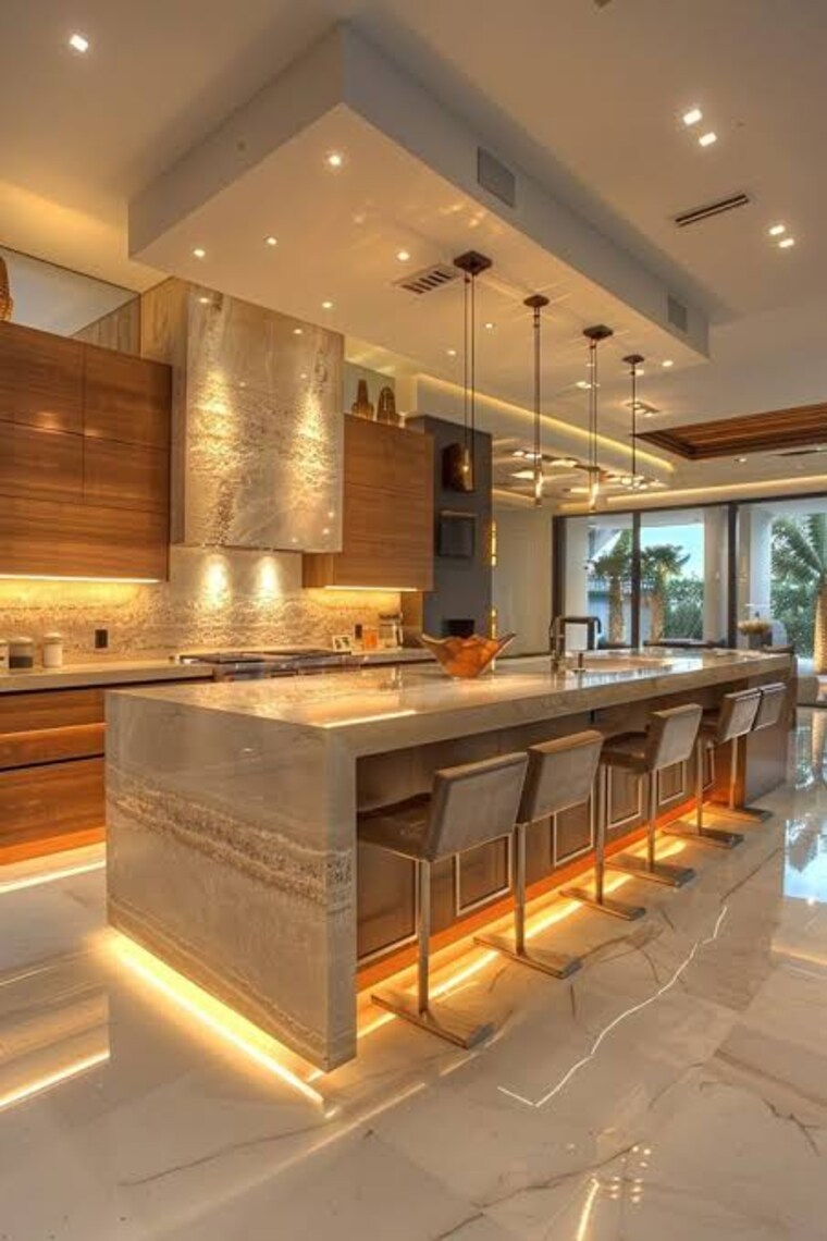 Kitchen, max-estate-360 3 Bedroom 2611 Sq.Ft. Apartment In Sector 36a Gurgaon 9440096