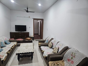 Living Room in 2 BHK Builder Floor at East Of Kailash – for Rent