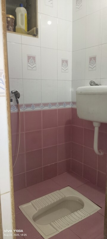 Bathroom in 1 BHK Apartment at Sai Ganesh CHS Ghatkopar, Ghatkopar West – for Sale