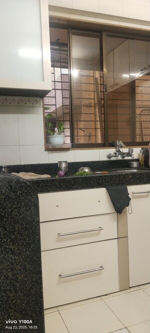 Kitchen in 1 BHK Apartment at Sai Ganesh CHS Ghatkopar, Ghatkopar West – for Sale