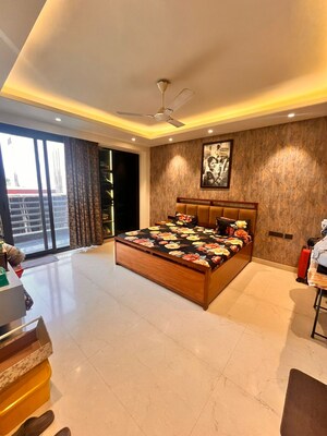 Bedroom in 3 BHK Builder Floor at East Of Kailash – for Rent