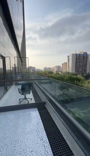 Balcony in  Office Space at Vastrapur – for Rent