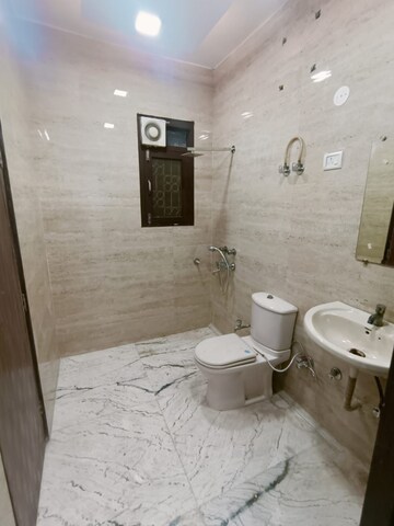 Bathroom in 3 BHK Builder Floor at East Of Kailash – for Rent