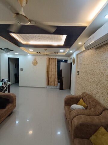 Living Room in 2 BHK Apartment at Satyam Heights Seawoods, Seawoods – for Rent