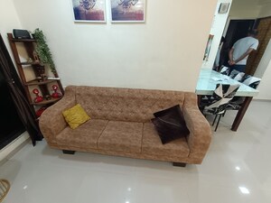 Living Room in 2 BHK Apartment at Satyam Heights Seawoods, Seawoods – for Rent