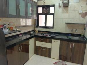 Kitchen in 2 BHK Apartment at Oxford Navrang Crystal, Goregaon West – for Rent