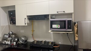 Kitchen in 2 BHK Apartment at Brigade El Dorado, Bagaluru – for Rent