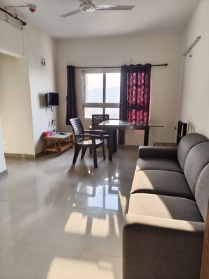Living Room in 1 BHK Apartment at Indiabulls Greens, New Panvel – for Rent