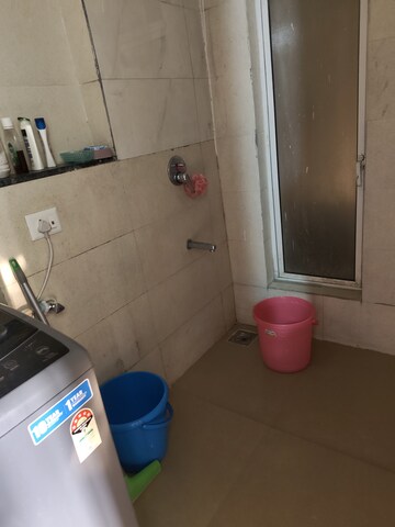 Bathroom in 1 BHK Apartment at Indiabulls Greens, New Panvel – for Rent