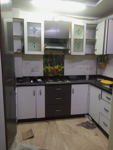 Kitchen in 3 BHK Builder Floor at RWA Chittaranjan Park Block R, Chittaranjan Park – for Rent
