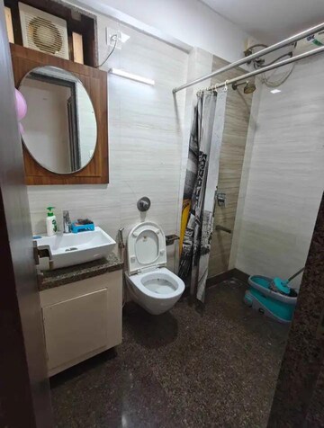 Bathroom in 1 BHK Apartment at Rahul Dream A, Bhayandar East – for Rent