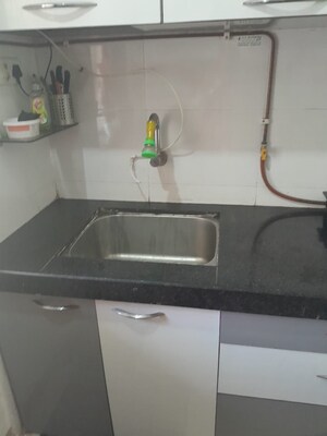 Kitchen in 1 BHK Apartment at Vihang Valley Phase 2, Kasarvadavali – for Rent