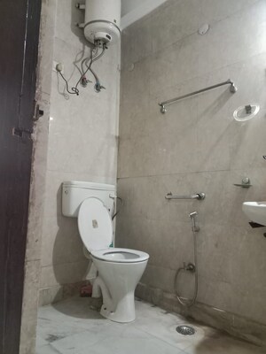 Bathroom in 2 BHK Builder Floor at Saket – for Rent
