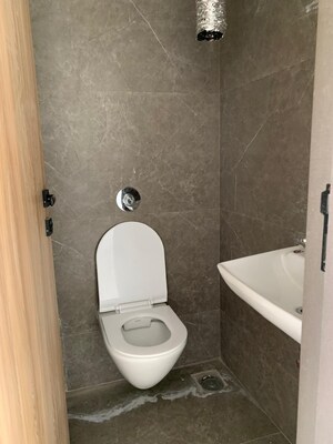 Bathroom in 2 BHK Apartment at Kaveri Heights, Borivali West – for Rent