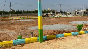  Plot – Garden View at Serac SSK Nandan County, Rudraram - for Sale
