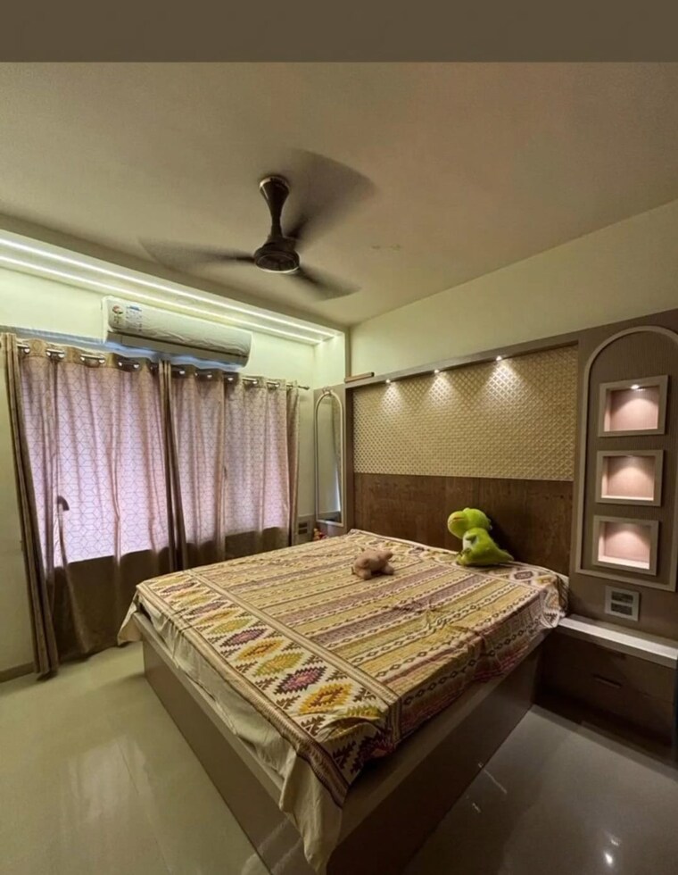 Bedroom, neelkanth-heights-shivai-nagar 2 Bedroom 894 Sq.Ft. Apartment In Shivai Nagar Thane 9441140