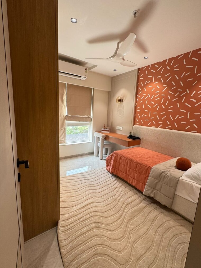 Bedroom, hubtown-rising-city 3 Bedroom 945 Sq.Ft. Builder Floor In Ghatkopar East Mumbai 9441156