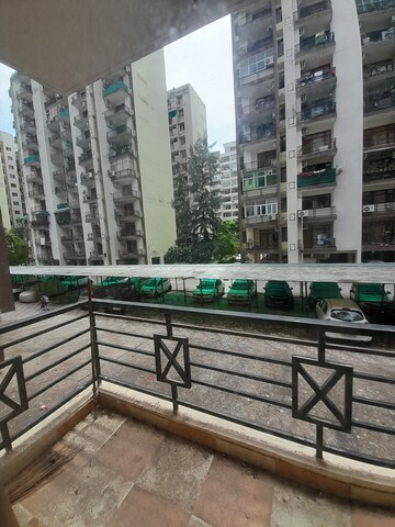 Balcony in 2 BHK Apartment at Maya Garden City, Lohgarh – for Rent