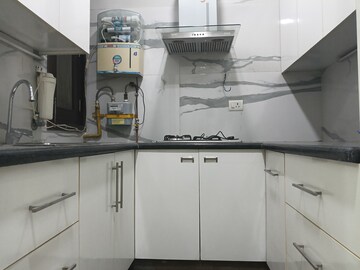 Kitchen in 3 BHK Builder Floor at Greater Kailash I – for Sale