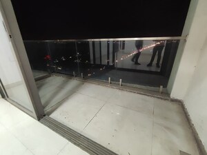 Balcony in 3 BHK Apartment at Piramal Sunteck Signia Waterfront, Airoli Sector 14 – for Rent