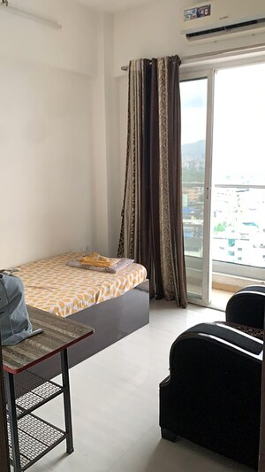 Bedroom in 1.5 BHK Apartment at Akshar Green World, Dighe – for Rent
