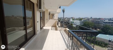 Balcony in 4 BHK Apartment at Eros Edenwood Towers, Lakkarpur – for Sale