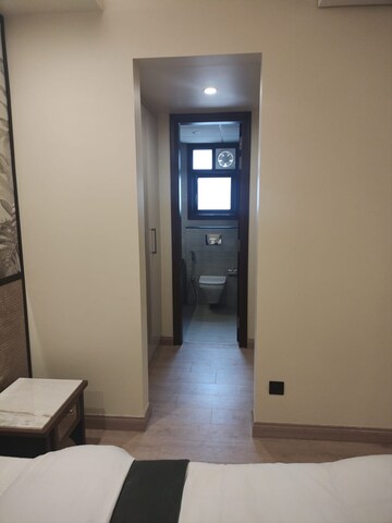 Building Lobby in 4 BHK Apartment at Eros Edenwood Towers, Lakkarpur – for Rent