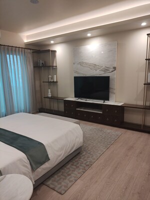 Bedroom in 4 BHK Apartment at Eros Edenwood Towers, Lakkarpur – for Rent