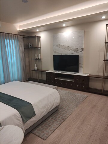 Bedroom in 4 BHK Apartment at Eros Edenwood Towers, Lakkarpur – for Rent