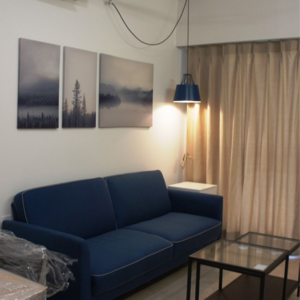 Living Room in 3 BHK Apartment at Adonia Apartments, Varsha Nagar – for Rent