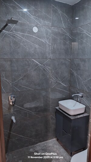 Bathroom in 3 BHK Apartment at Dhakoli – for Sale